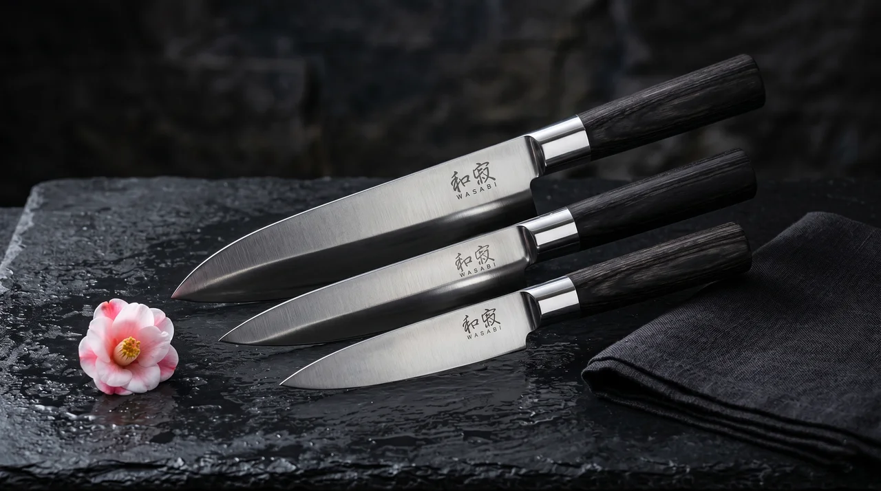 KAI Wasabi Black Set 3 piezas