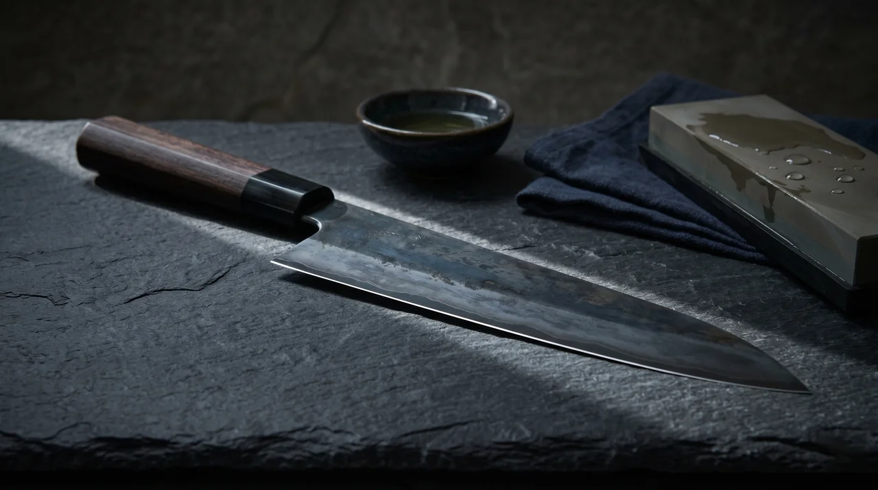 Cómo cuidar un cuchillo de acero al carbono (guía completa)