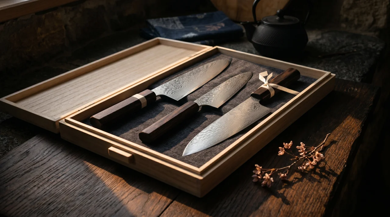 Los mejores sets de cuchillos japoneses para regalar (2026)