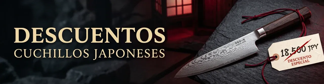 Descuentos en cuchillos japoneses: ofertas por tiempo limitado en Hamono Club
