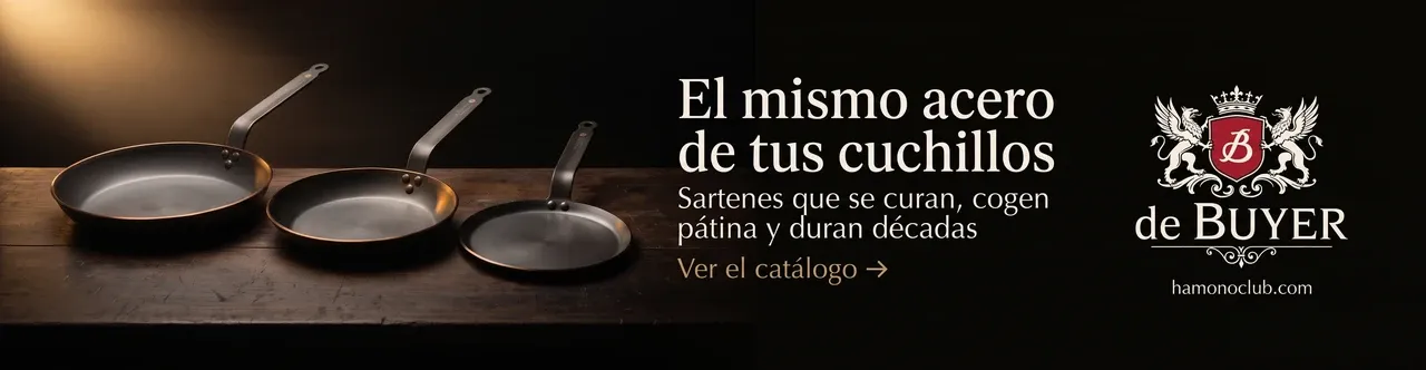 Sartenes de acero al carbono De Buyer, catálogo por gama