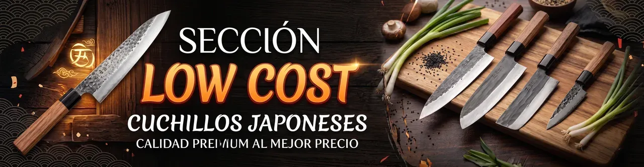 Sección Low Cost de Hamono Club: cuchillos japoneses baratos de calidad al mejor precio