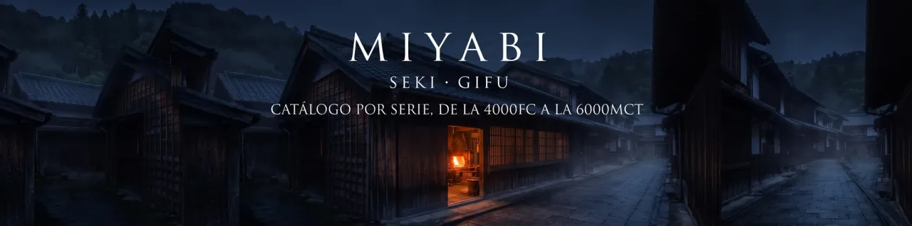 Cuchillos Miyabi forjados en Seki, Gifu