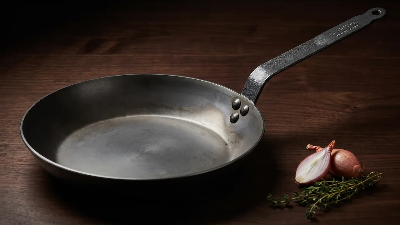 Coupe Lyonnaise, sartén de acero al carbono de 28 cm