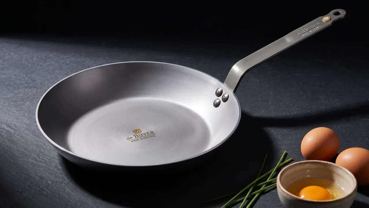 Tortilla Mineral B 24, sartén de acero al carbono de 24 cm